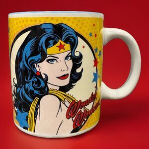 DC Wonder Woman Ceramic Beautiful as Aphrodite Wise as Athena 12oz Mug